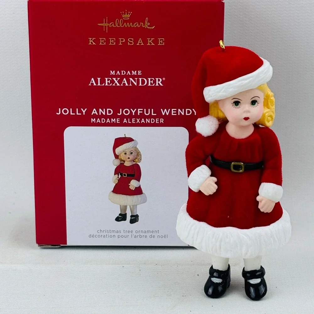 Hallmark Madame Alexander Jolly‎ and Joyful Wendy Christmas Ornament 2018